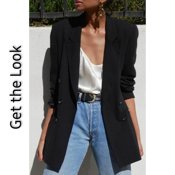 long length boyfriend blazer